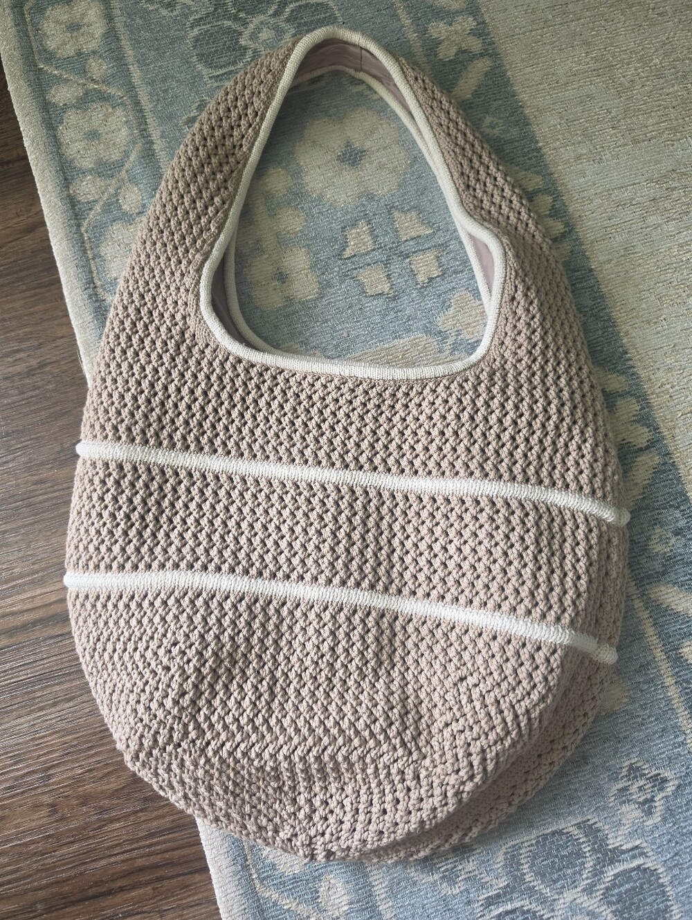NWT Lululemon Cotton Crochet Shoulder Bag - Picture 5 of 8